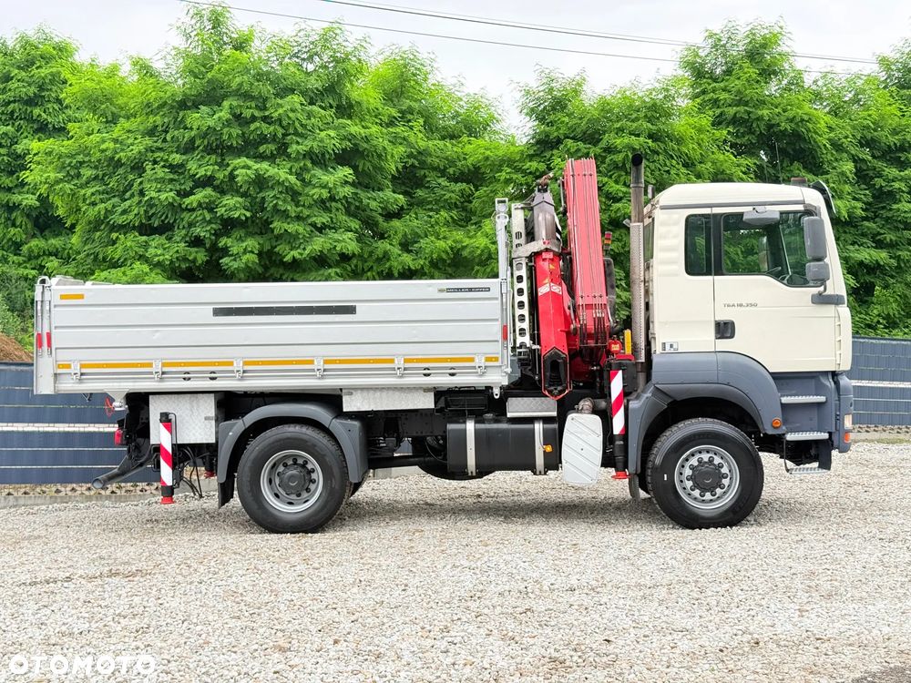 MAN * MAN TGA 18-350 * 4x4 * HDS Fassi 235 CXP * Kiper Wywrotka * Sprowadzony* Bardzo Dobry Stan * - 36