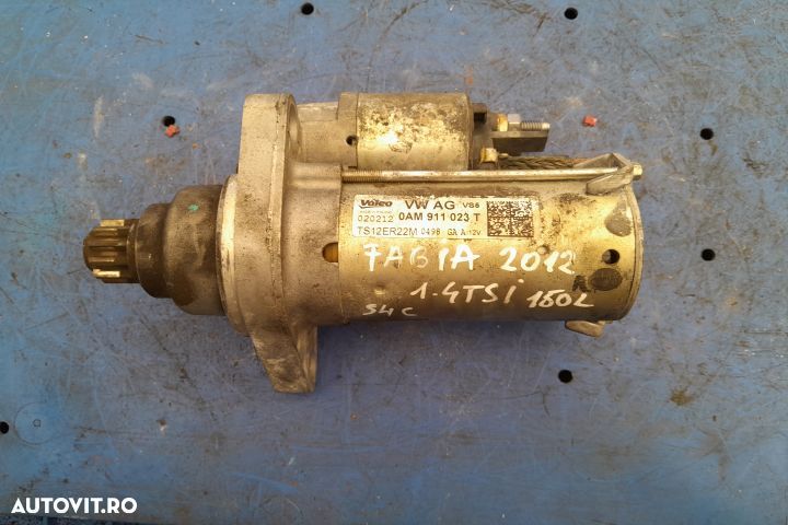 Electromotor 0AM911023T  TS12ER22M MX1253 Skoda Fabia 2 [facelift] [2 - 1
