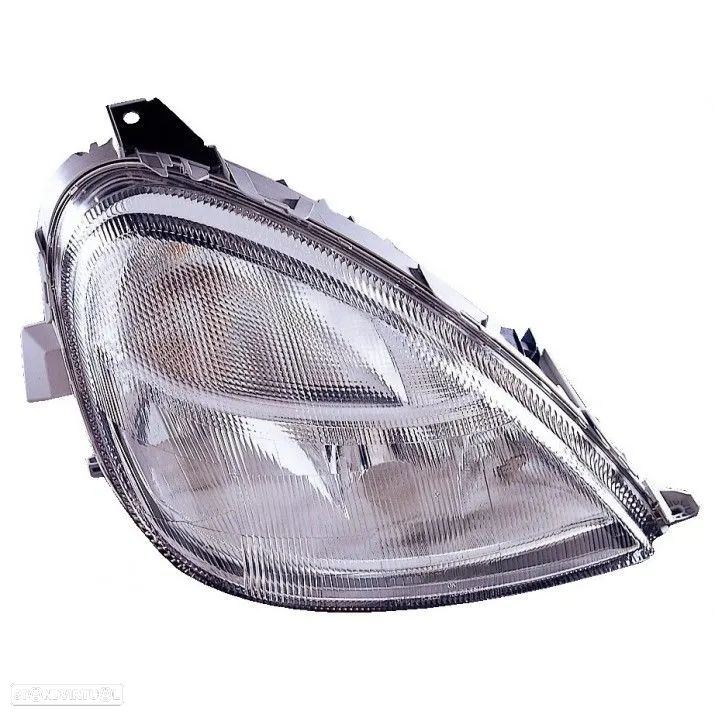 Faróis Farol da frente Mercedes Class A W168 1997- - 1