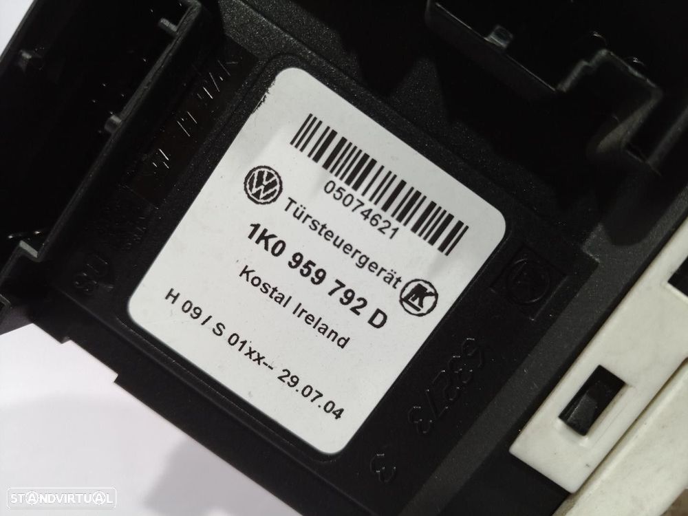 MOTOR ELEVADOR DE VIDRO FRONTAL DIREITO SEAT ALTEA 2005 -1K0959792D - 1