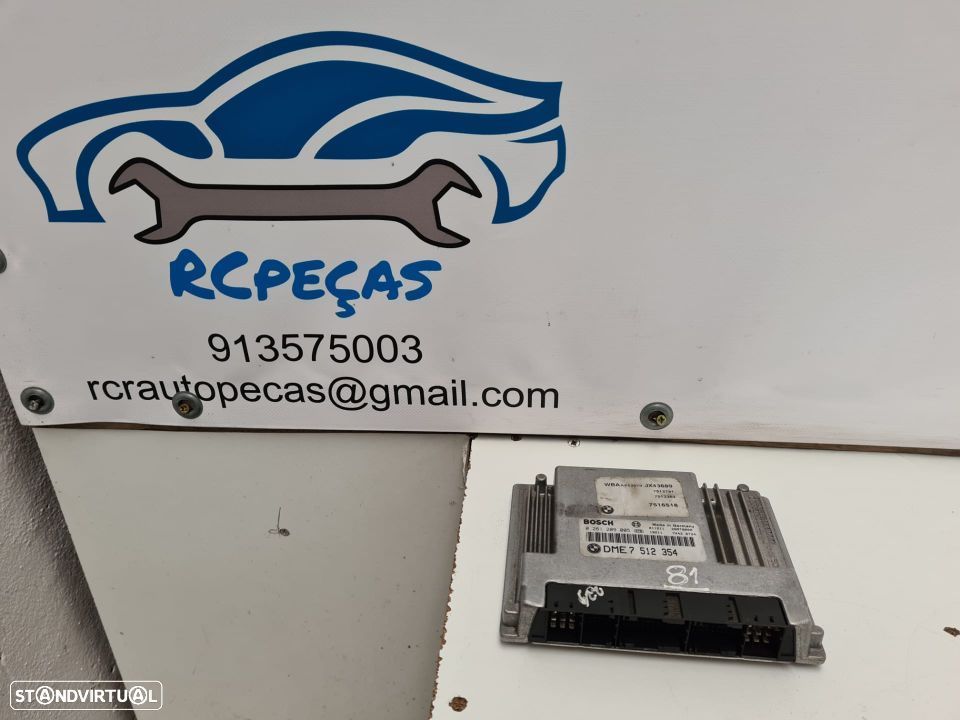 CENTRALINA BOSCH ORIGINAL DME7512354 0261209005 26RT0000 BMW SERIE 3 COMPACT E46 318TI 143CV N46B20A - 1