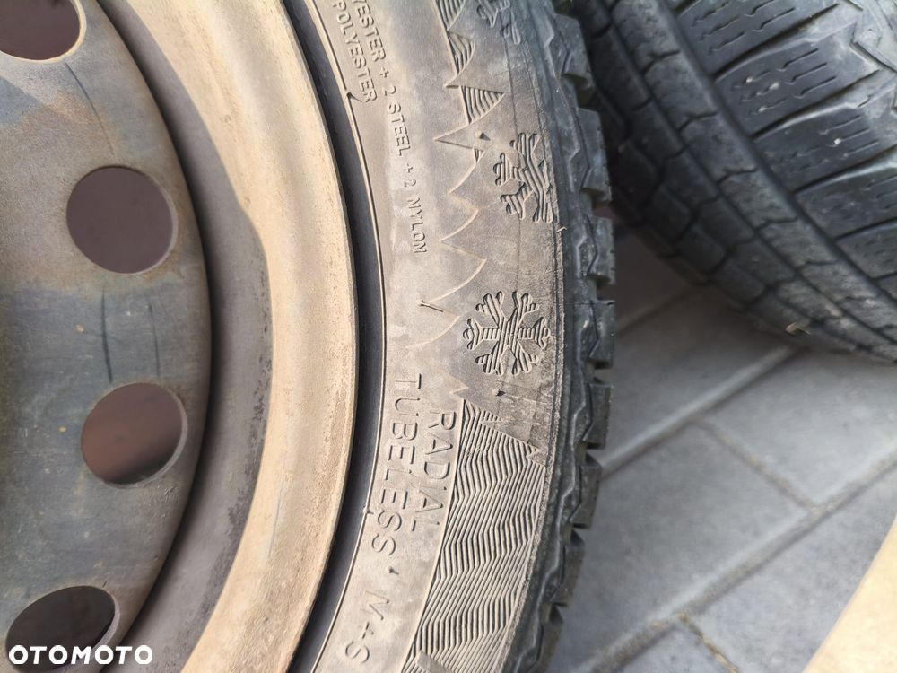 Sprzedam felgi stalowe 15" z oponami zimowymi matador 185/60 r15  do hyundai/kia - 4