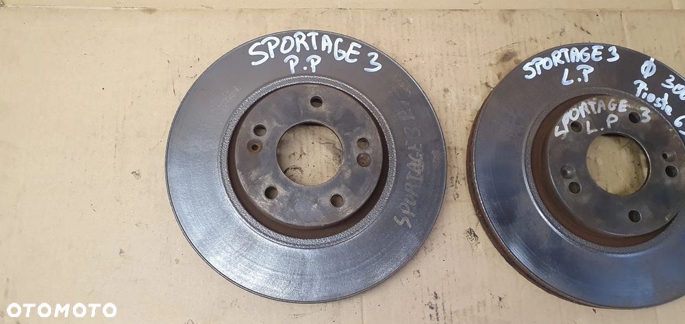 Tarcze hamulcowe przód przednie 300mm Kia Sportage III 2.0 CRDI - 3