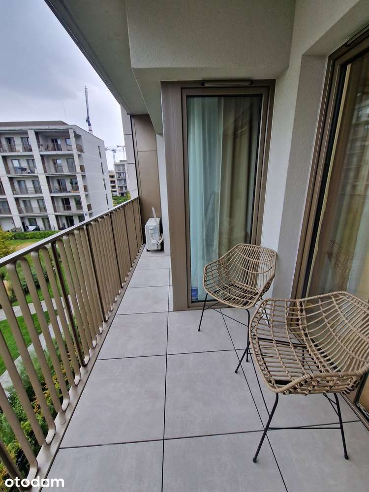 Wynajmę nowe mieszkanie 2 pok. | klima | balkon | Bulwary Praskie