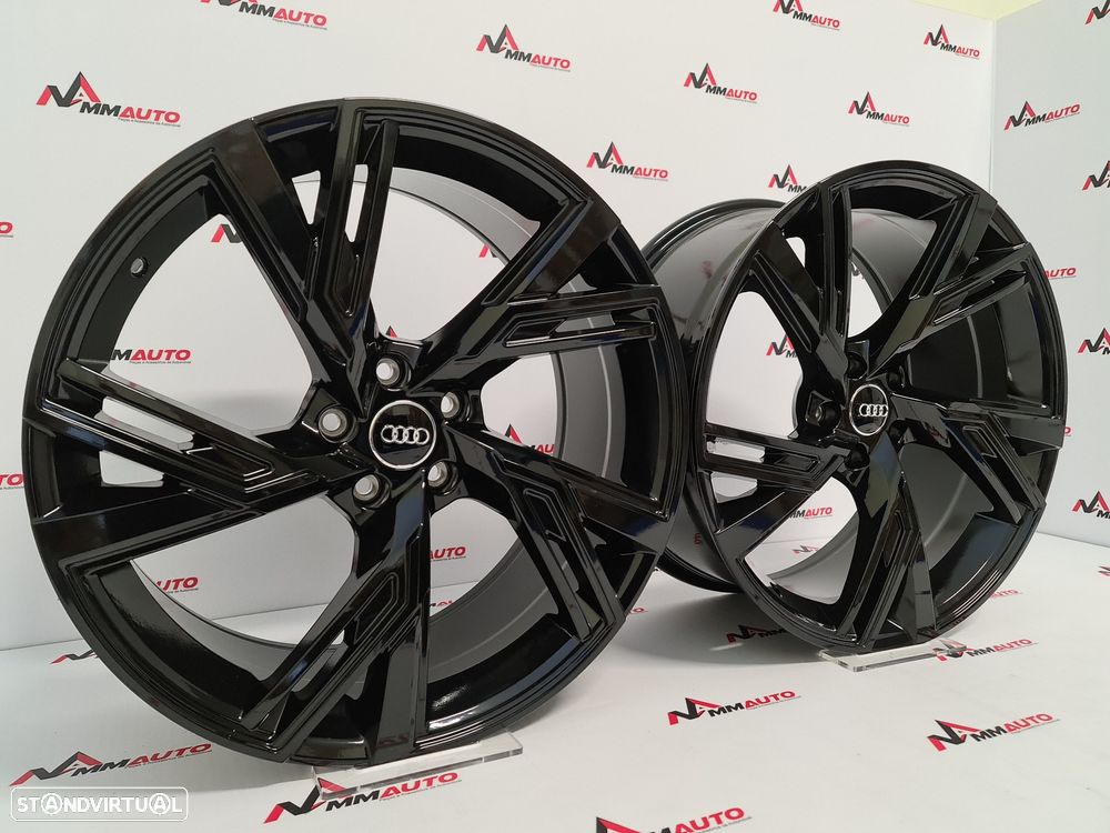 Jantes Audi RS6 2020 Preto Brilho 20 - 2