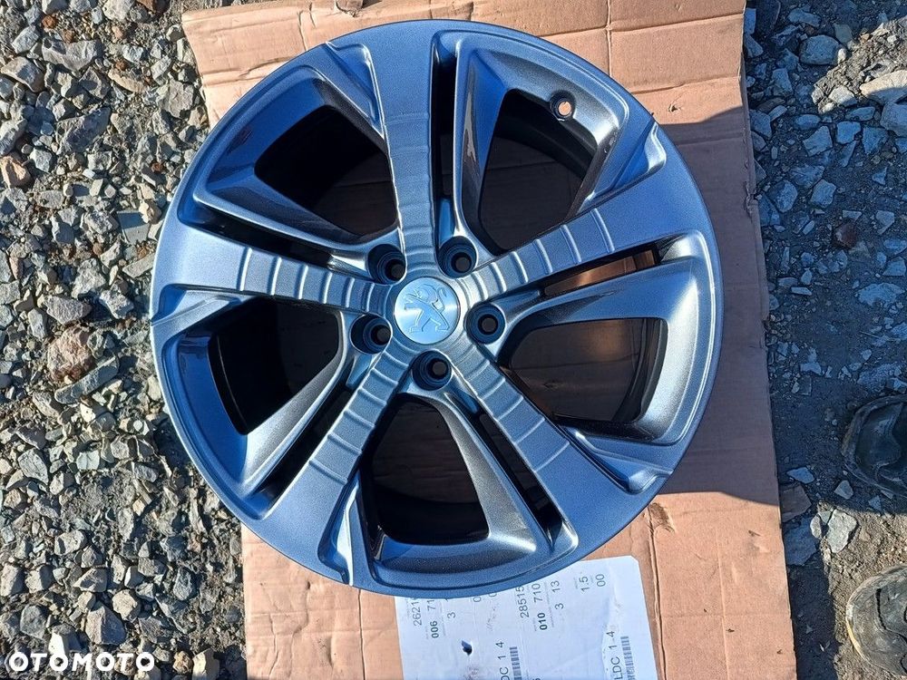 peugeot 308 t9 felgi 18" 5x108 et48 8j gt line 9806253277 jak nowe szare !! - 11