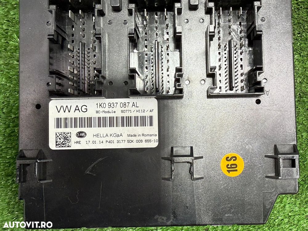 MODUL CONFORT (5 BUC.) AUDI A1 / A1 SPORTBACK 8X 1.4 BENZINA 2012 / AUDI A3 SPORTBACK 8P 1.4 BENZINA 2011 / SKODA SUPERB 2 FACELIFT 2.0 DIESEL 2014 COD OEM 8X0907063G 8P0907063K 1K0937087AL 8P0907063N - 7