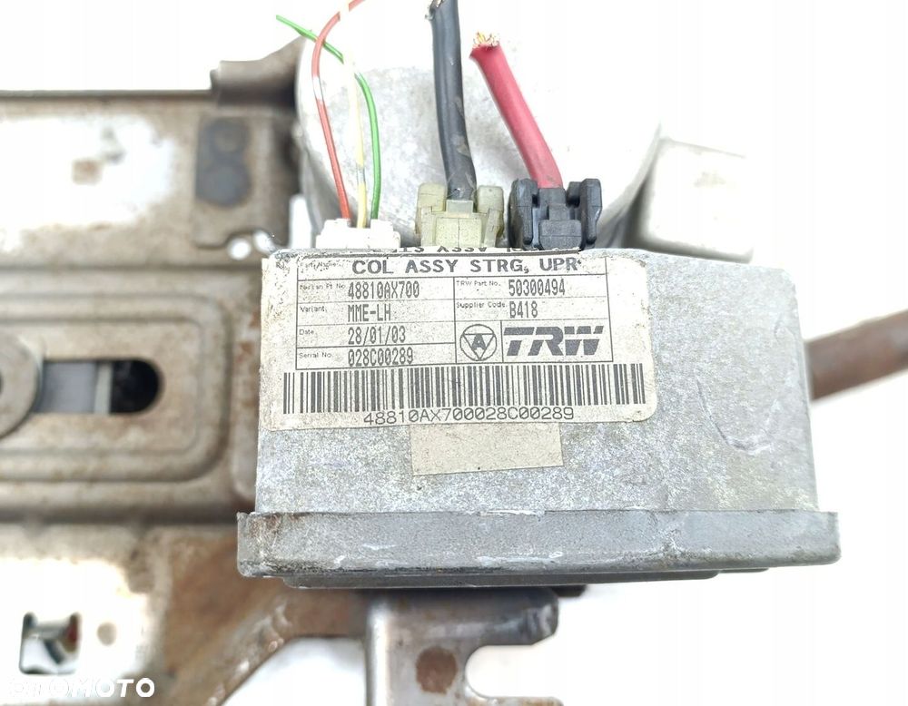KOLUMNA KIEROWNICZA ZE WSPOMAGANIEM ELEKTYCZNYM NISSAN MICRA K12 504102 - 6