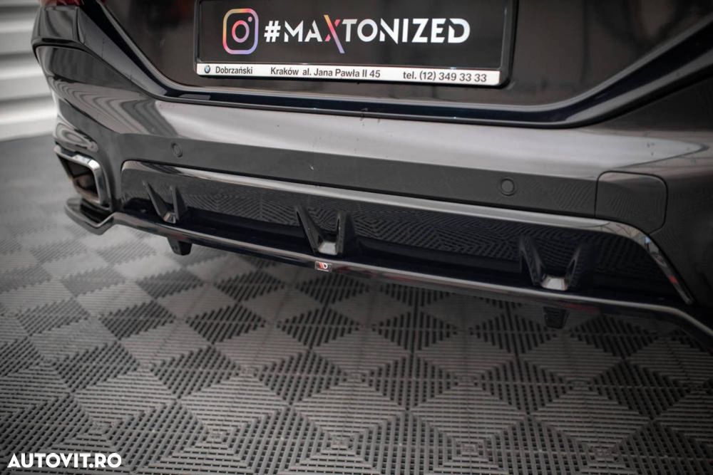 Prelungire Bara Spate compatibila cu BMW X6 G06 M Pack V.3 Maxton Design - 4
