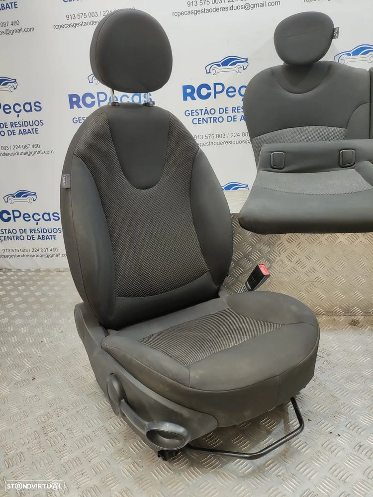 Conjunto Bancos Tecido Mini Cooper R56 R55 Clubman R57 Cabrio LCI - 6