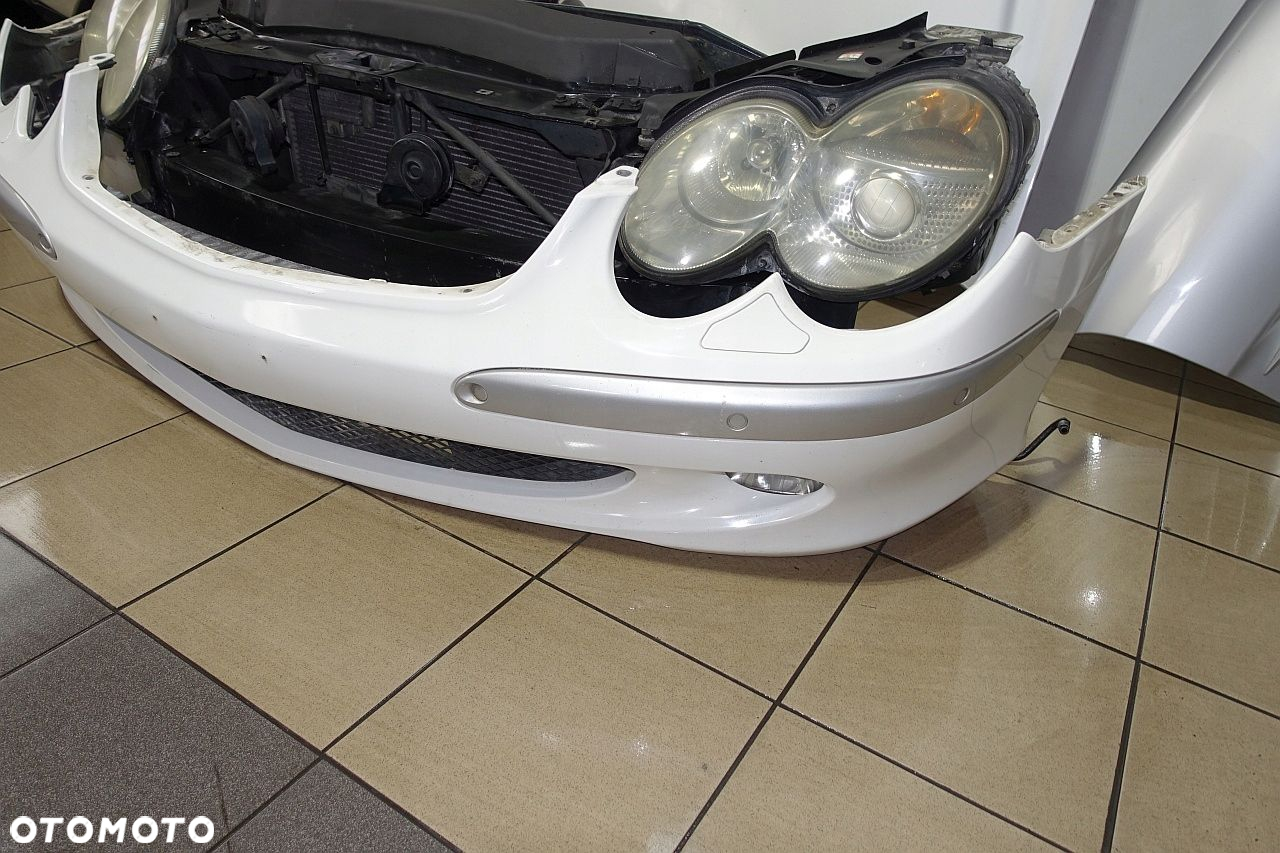 Mercedes R230 SL SL500 przód maska zderzak pas przedni wzmocnienie - 4