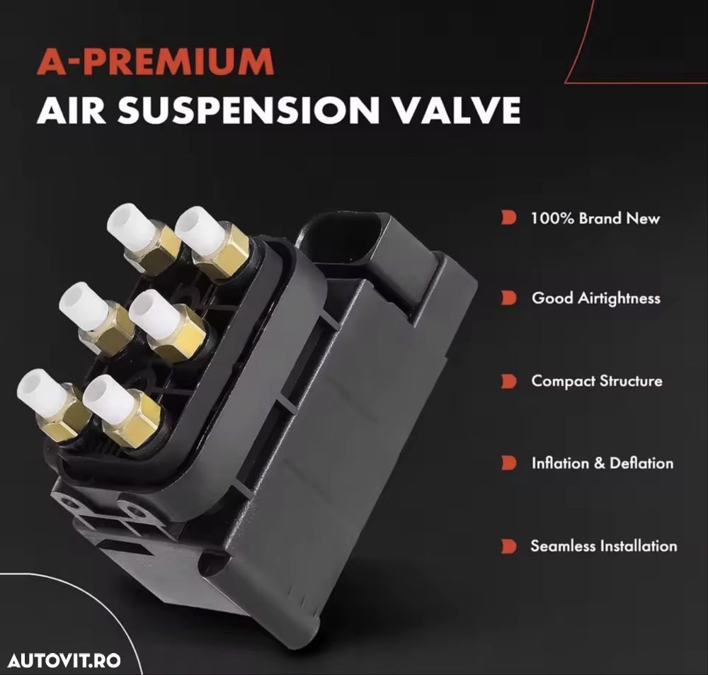 Bloc Valve Suspensie Solenoid Supapa Perne Vw Touareg Audi Q7 Cayenne - 4
