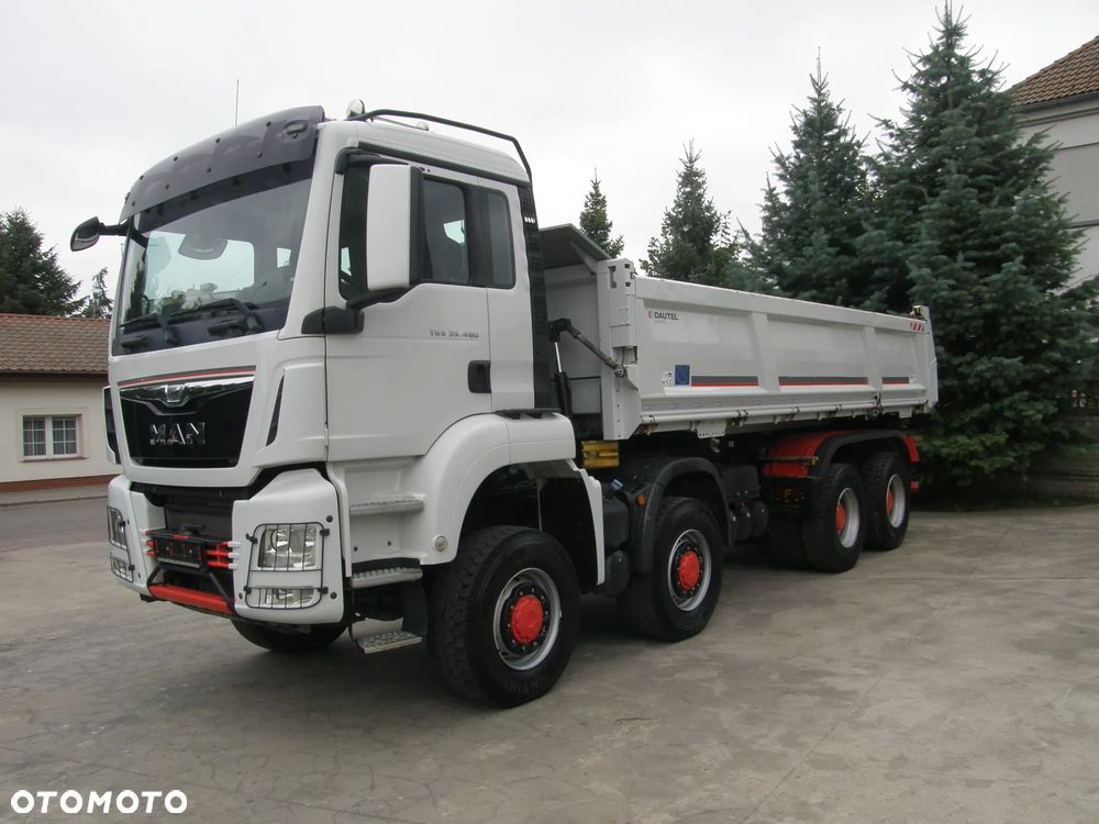 MAN TGS 35.480 8x6 2016 BORDMATIC 260000km manual z Niemiec - 14