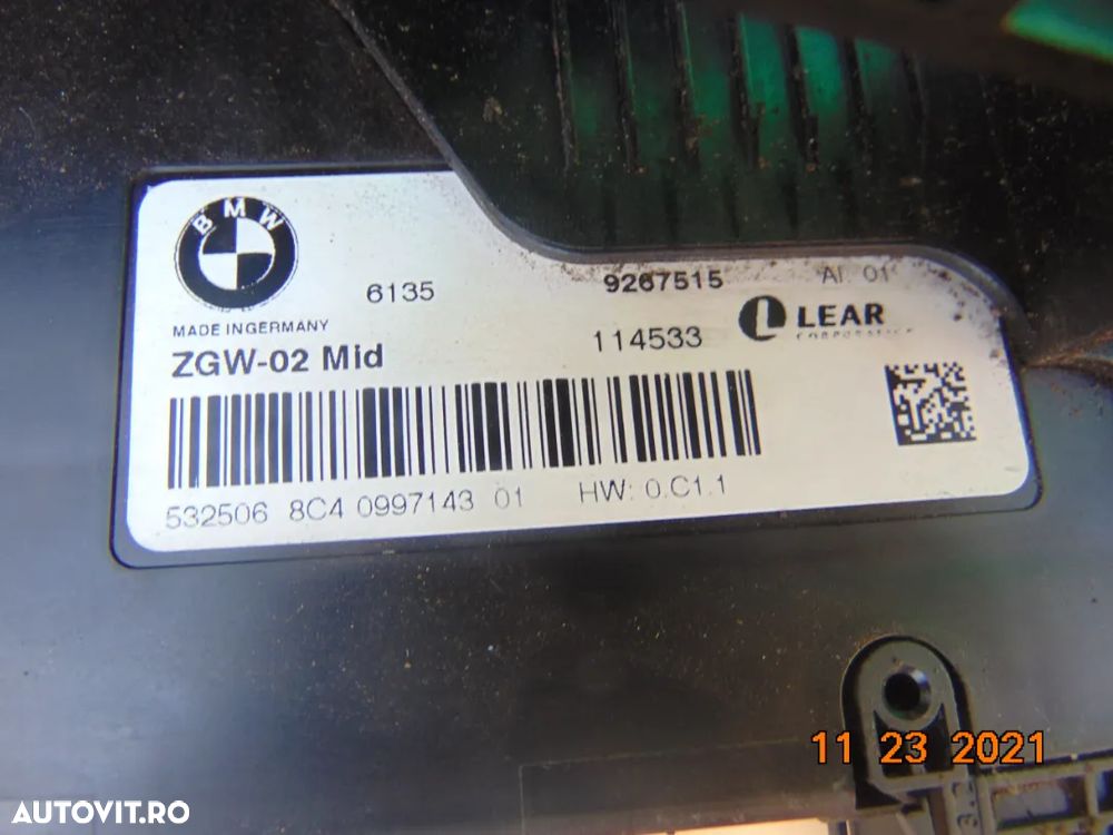 Modul gateway BMW f10 F11 modul central bmw f10 f11 - 1