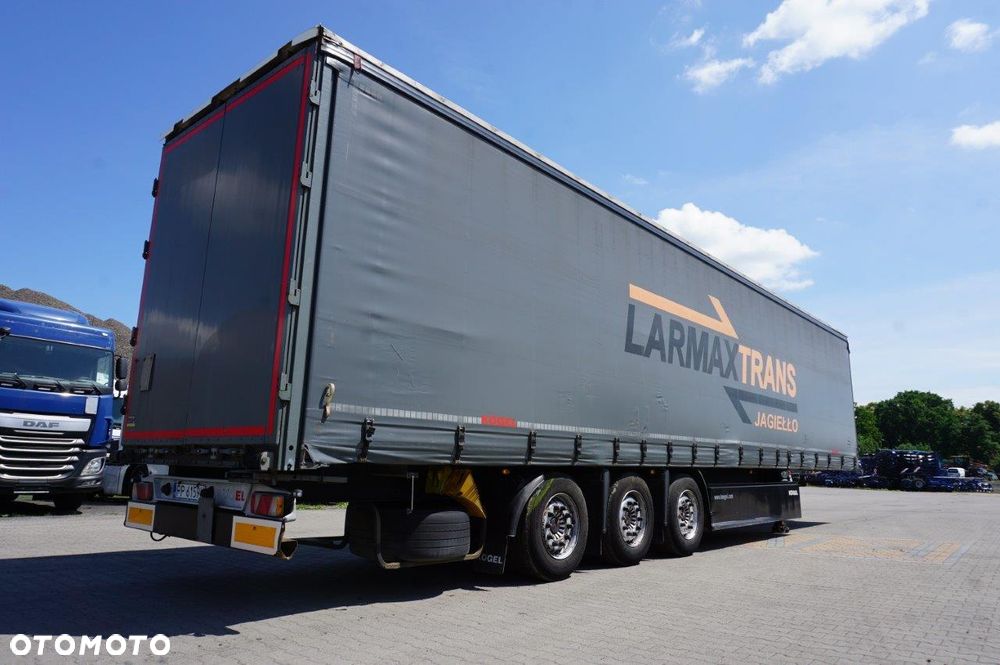 Kögel FIRANA 385/55 R 22,5 DACH PODNOSZONY SAF * 2016 * - 2