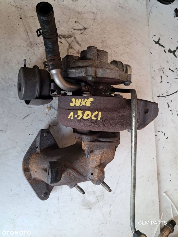 nissan juke i f15 1.5 dci turbo turbosprężarka 16289rh82728404 - 1