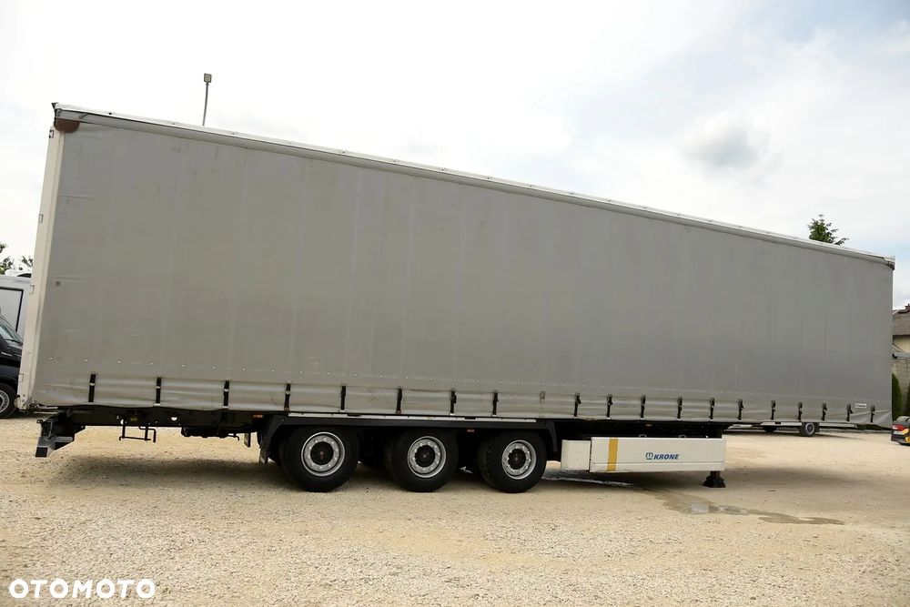 Krone Naczepa KRONE * FIRANKA * 2016 * MEGA * LOWDECK * OŚ PODNOSZONA * ZADBANA! - 9