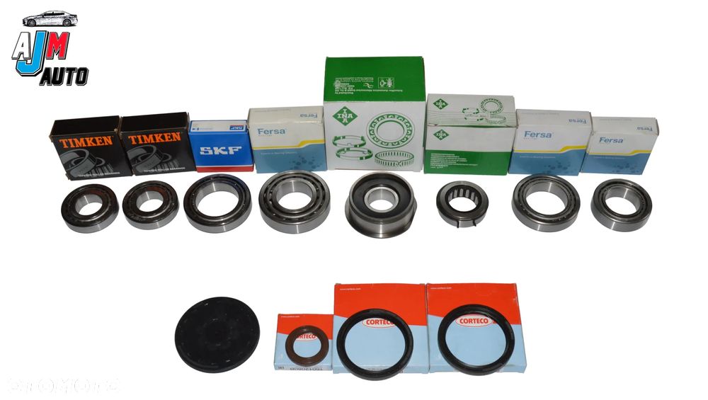 Łożyska skrzyni QFZ 2.0 TDI Audi Q2 Seat Ateca Alhambra II Karoq Skoda Superb III Yeti VW Beetle Passat B8