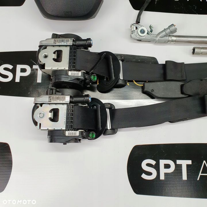 RENAULT MEGANE IV 4 DESKA ROZDZIELCZA KONSOLA KOKPIT PULPIT PODUSZKI AIRBAG AIR BAG PASY KIT SET - 9