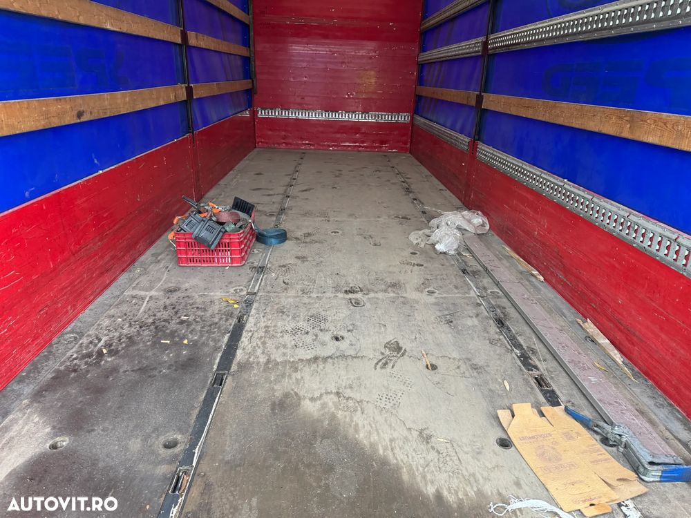 MAN TGL 8.180/P, platforma cu prelata, lift, factura externa - 14