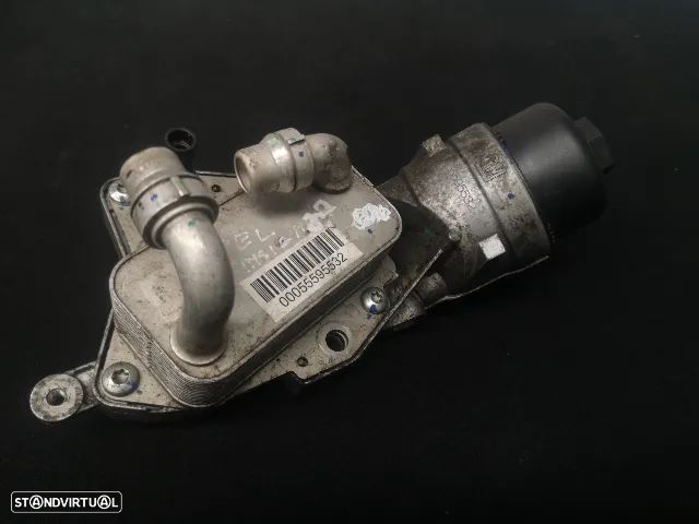 Corpo Filtro óleo com suporte originais radiador óleo para opel 2.2 Cdti  2010+ - 1