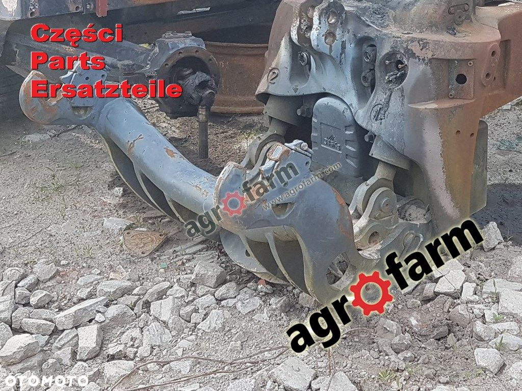 Massey Ferguson 8690 części, skrzynia biegów, oś - 4