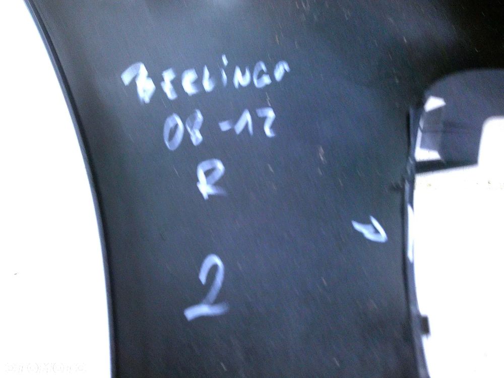 berlingo partner 08r- narożnik zderzaka tył prawy tylny - 2