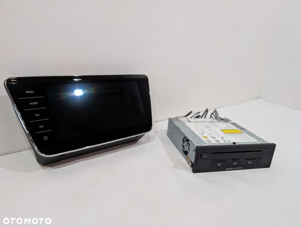 SKODA SUPERB III RADIO NAWIGACJA WYŚWIETLACZ 3V0919606D 565035021C - 4