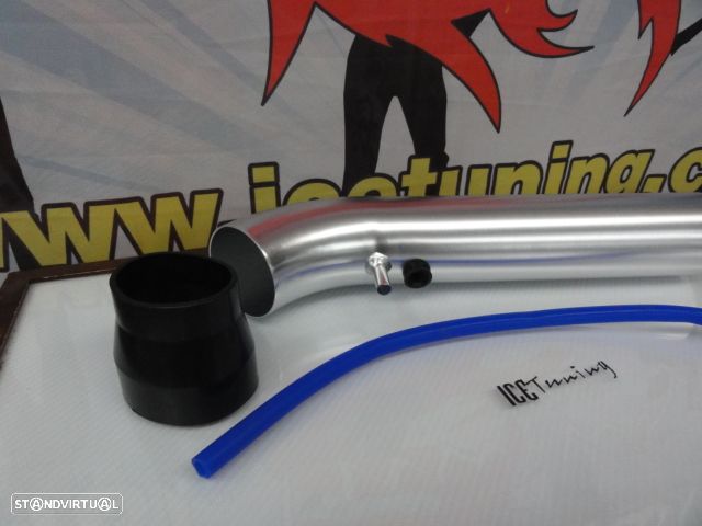 Kit universal admissão direta para filtro de ar com tubo em alumínio para Honda civic 92-00 (EG, EH, EJ, EK) - 5