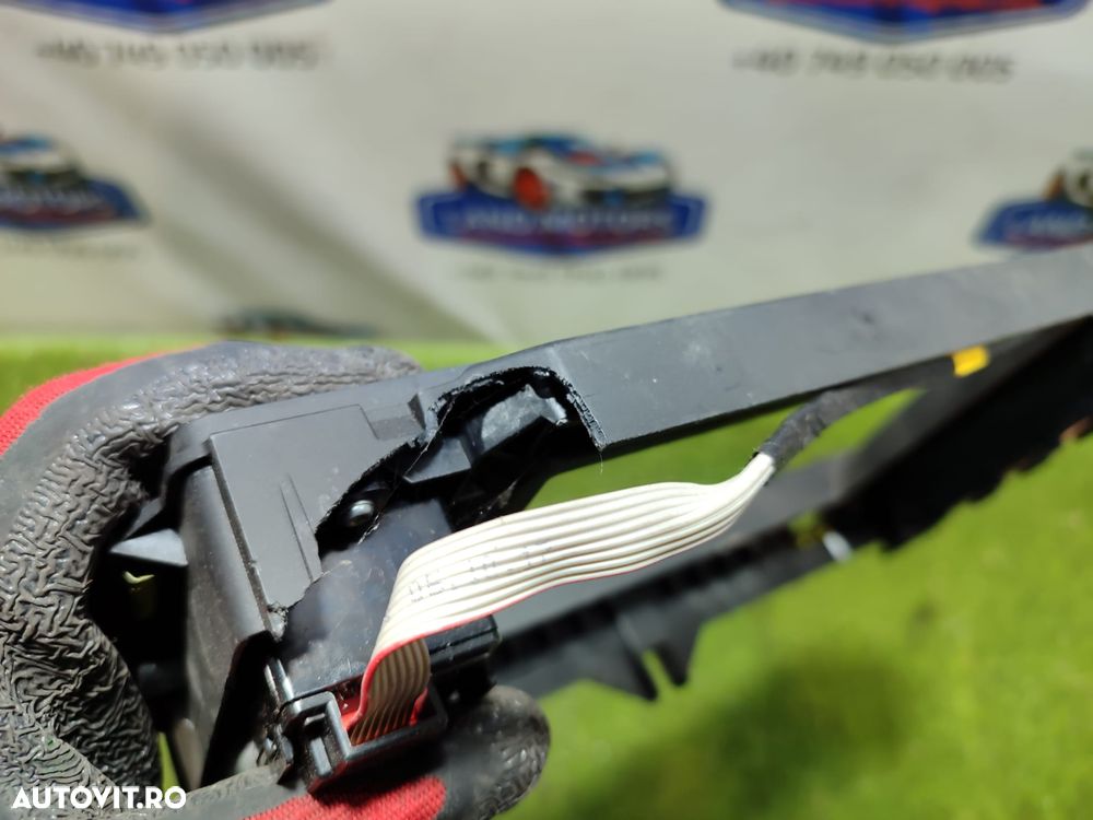 PANOU BUTOANE DISPLAY BORD  JAGUAR F-PACE X761 2018 2.0 DIESEL / 5 USI SUV 2016-2020 COD OEM 28391853 / PEUGEOT 208 1.4 DIESEL 2013 / 2012-2018 - 5