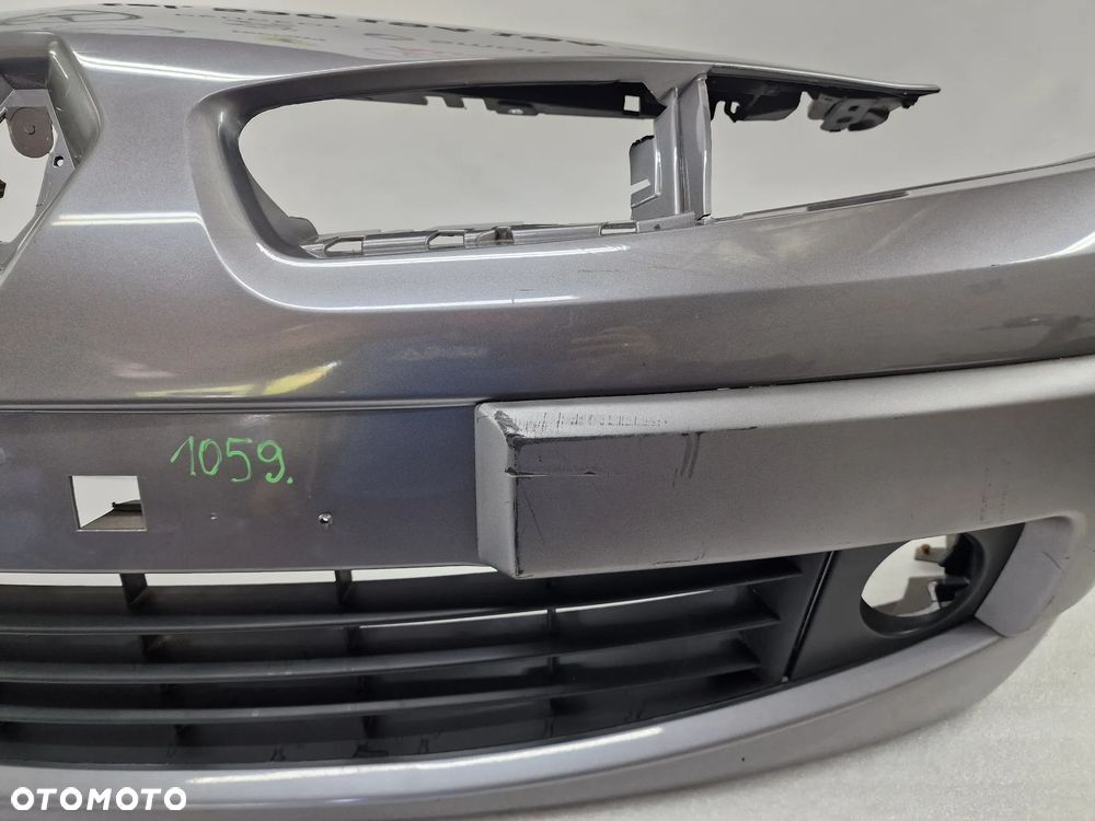RENAULT MEGANE II 2 LIFT 05- ZDERZAK PRZEDNI PRZÓD , KOLOR SZARY METALIK , NR 8200484322 , NR AUKCJI NZ1059 - 14