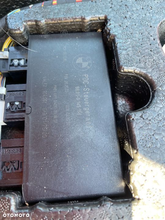 Moduł czujnik parkowania pdc sprawny wiązki kostki Bmw e60 e61 e63 e65 - 2