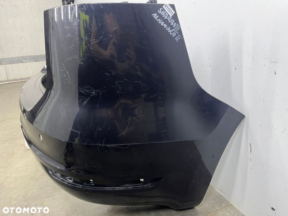 Zderzak tylny Vw Sharan 2 II Seat Alhambra 2 II 10-22r tył 4XPDC 7N0807421B - 9