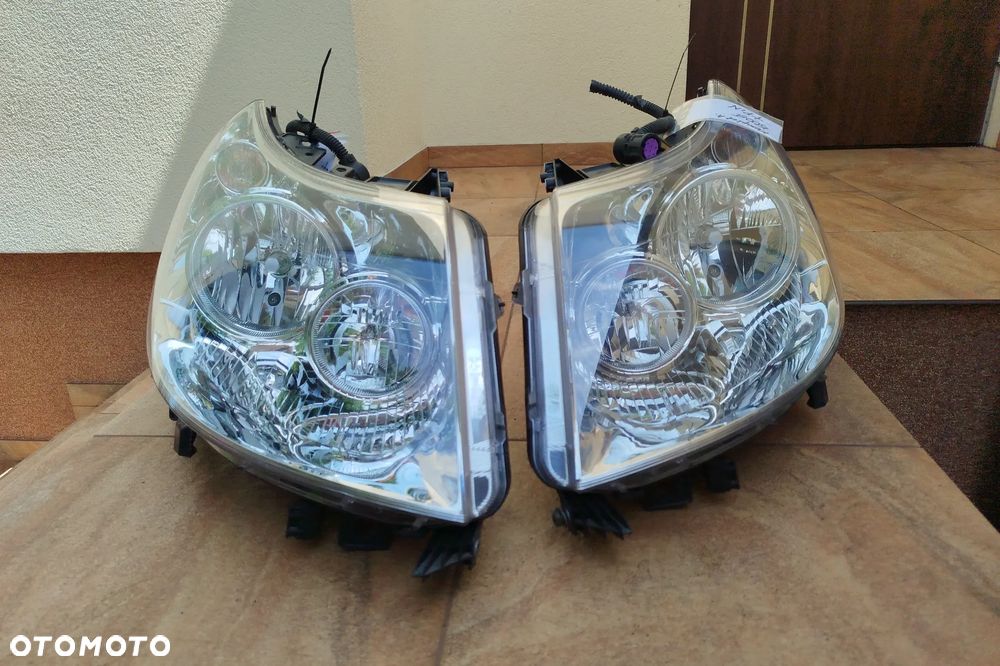lampa przód prawa + lewa (prawie Nowe) komplet "A" 7PIN + wtyczki do Fiat Ducato III boxer jumper II 06-14r - 1