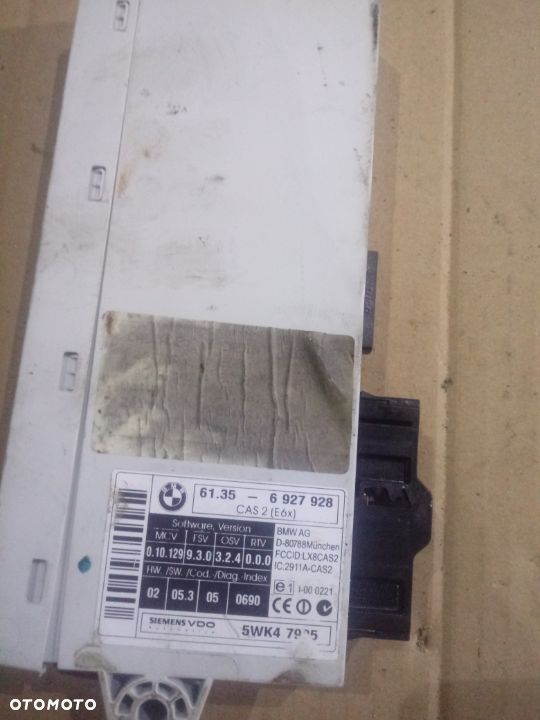 Moduł sterownik CAS BME E60 E61 61356927928 - 2