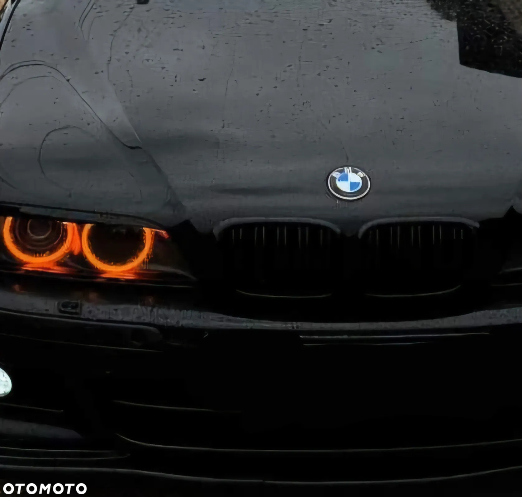 Lampa reflektor BMW E60 E61 F10 F11 M3 M4 E90 E92 F30 F07 F18 M5 Ringi drl led smd dual color + kierunki bmw - 5