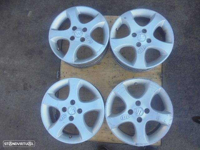 Jogo De Jantes Jgjant1214 SUZUKI SWIFT 3 2005 1.3 90CV 3P PRETO ET45 5X15 4X100 53.8MM - 2