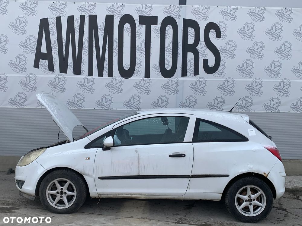 OPEL CORSA  2008 *SAMOCHÓD NA CZĘŚCI* 3880 MASKA, LAMPA, DRZWI, LUSTERKO, ZDERZAK, GRILL, BŁOTNIK, KLAPA, BELKA, DESKA, FOTELE, KANAPA, ĆWIARTKA KIEROWNICA, TARCZE, ZACISKI, ZAWIESZENIE, KOMPLETNY PRZÓD, KOMPLETNY TYŁ, LICZNIK, ZEGARY, PRAWE LEWE PRZÓD TYŁ