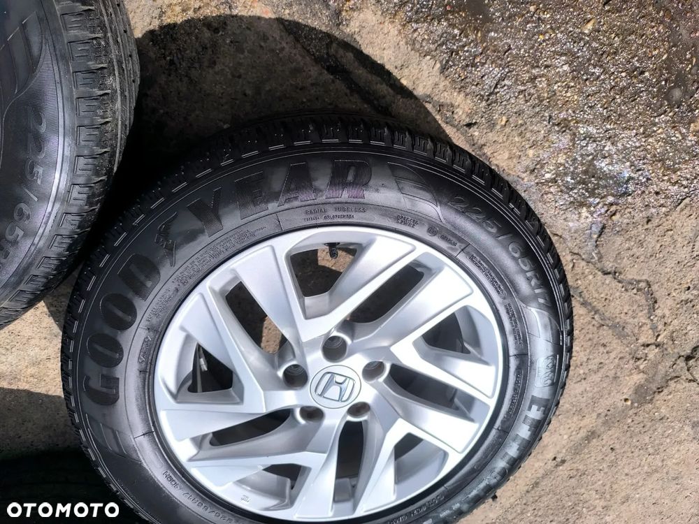 5x114,3 Felgi Aluminiowe Alufelgi 17 Koła Letnie Lato HONDA CR-V CRV 5x114 6mm Legnica ALU-RAD 225/65 - 12