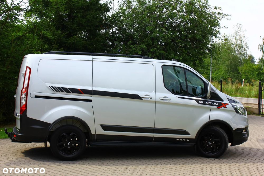 Ford TRANSIT CUSTOM TRAIL 2.0 TDCI 131KM 3 OSOBOWY NAVIGACJA KAMERA FELGI FULL OPCJA STAN PERFEKT FV23% - 14