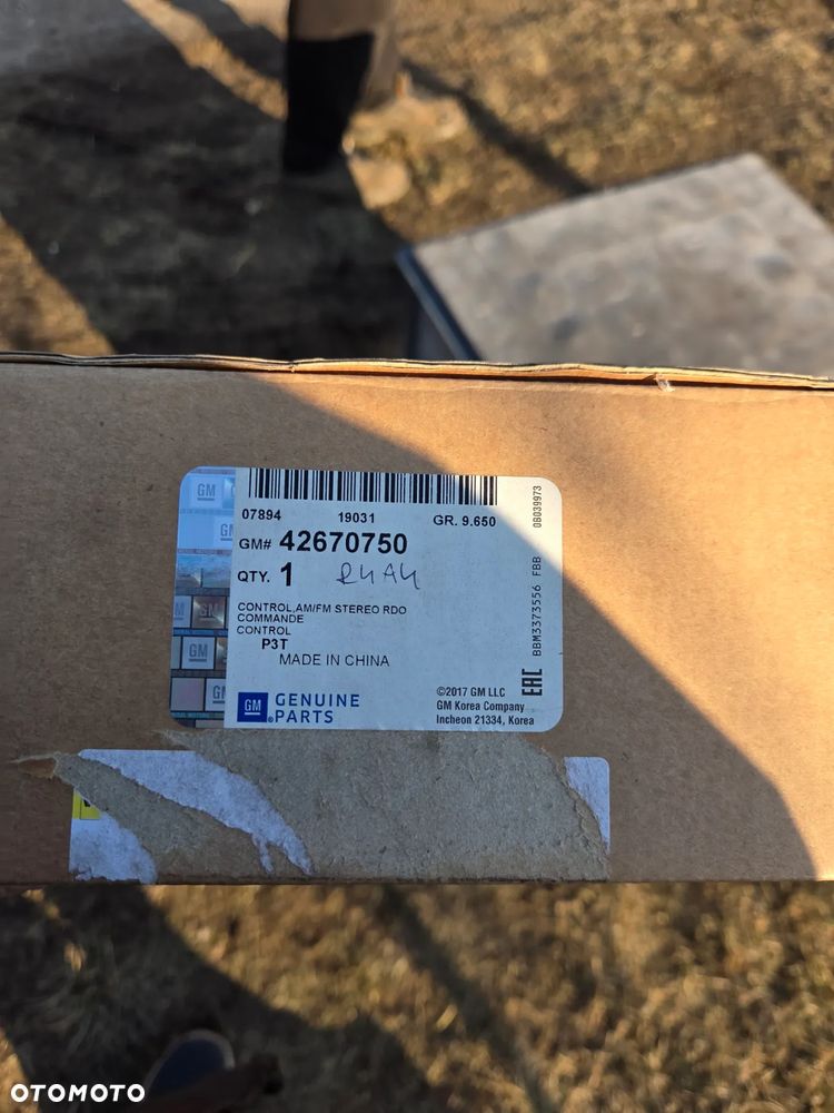 Monitor wyświetlacz ekran Opel Mokka X 42670750 42688394 Display Multi Media control unit Buick Encore - 11