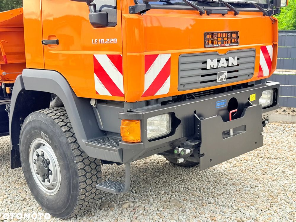 MAN * MAN 10-220 * Wywrotka Kiper Meiller * 4x4 * Zimowe Utrzymanie * Unimog * - 22