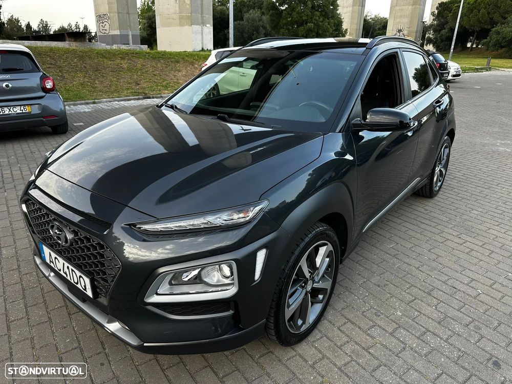 Hyundai Kauai 1.0 T-GDi Premium Pele/Tec Ver.+Nav+Vision - 1