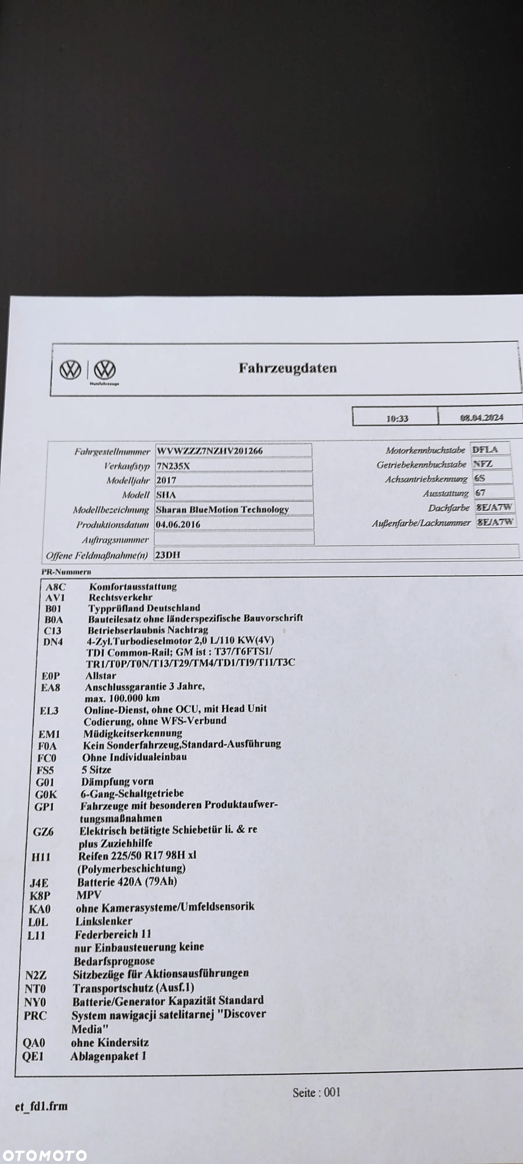 Volkswagen Sharan 2.0 TDI BMT Comfortline - 13