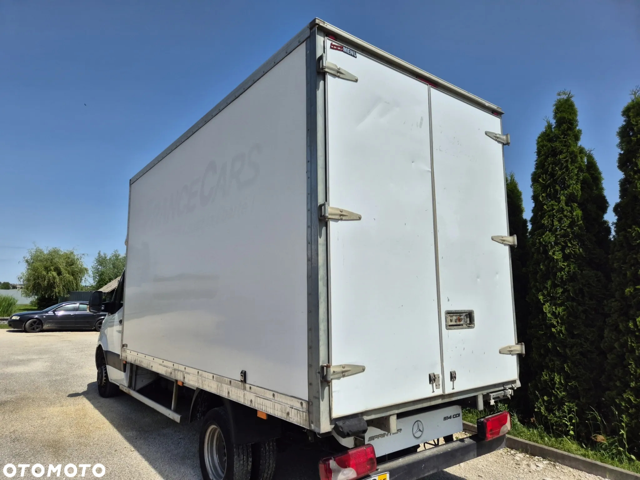 Kontener 8 palet Sprinter 2020, regulowana szerokość podramówki, Iveco, Ducato, Master, Inne, stan idealny! - 2