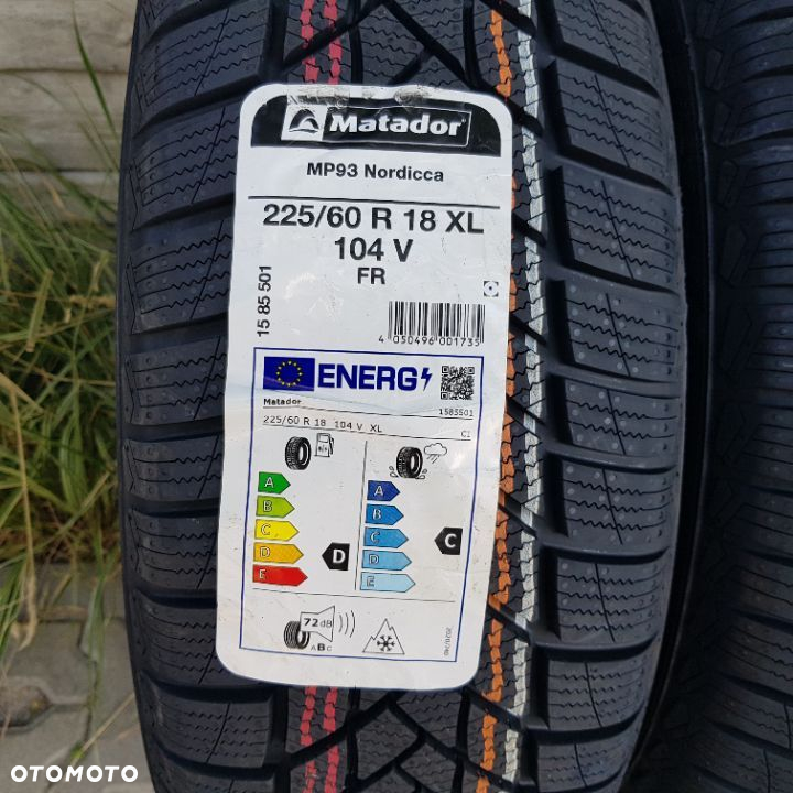 4x 225/60R18 Matador MP93 Nordica Nowy komplet opon zimowych Poznań - 2