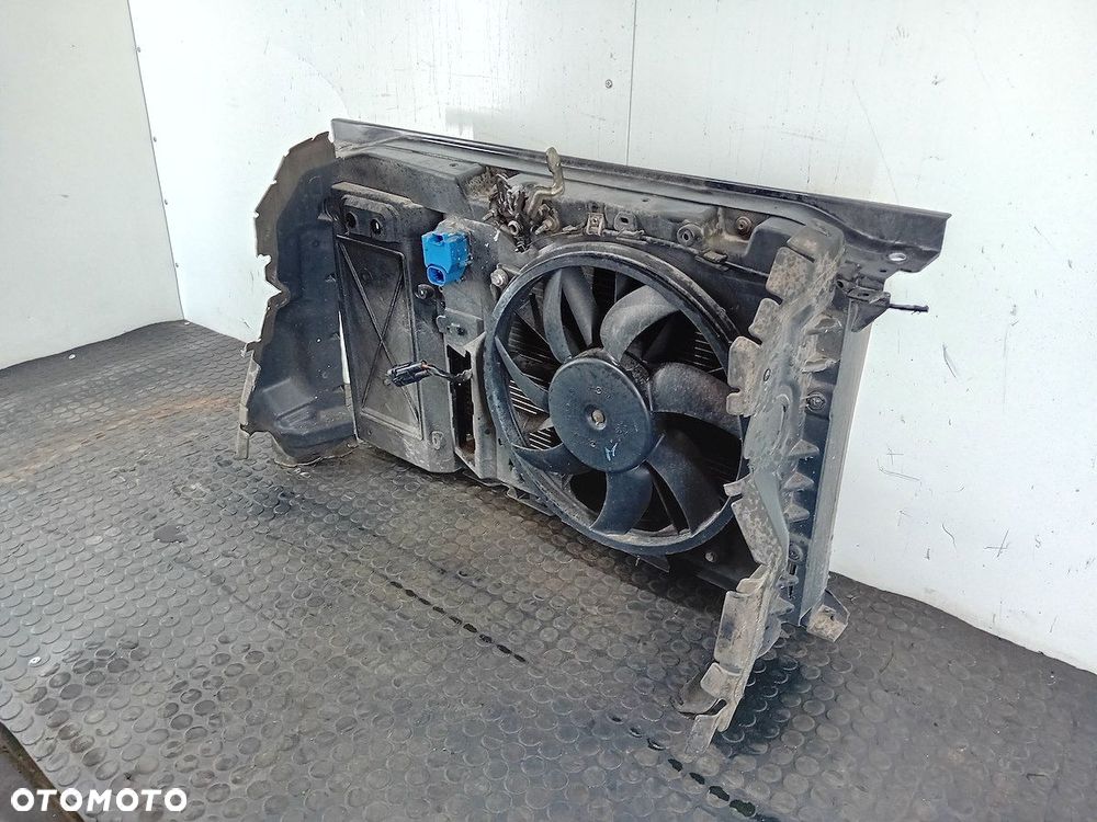 ZESTAW CHŁODNIC WODA KLIMA WENTYLATOR PEUGEOT 308 I 9680590180  9680590080 - 2