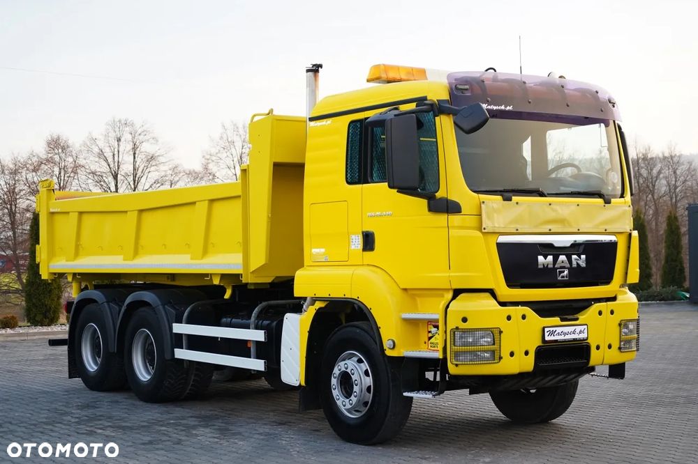 MAN TGS 26.440 / 6X4 / 2 STRONNA WYWROTKA / HYDROBURTA / AUTOMAT / KABINA SYPIALNA - 11