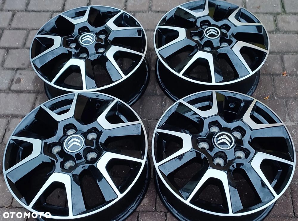 Felgi Aluminiowe Oryg. Citroen Jumper Peugeot Boxer Fiat Ducato 16 Cali 5x118 Et68 Ø71,1mm Idealne