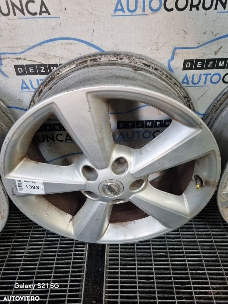 Jante aliaj Nissan Qashqai 2007 - 2010 (1393) R17 Et 55 5*115 - 3